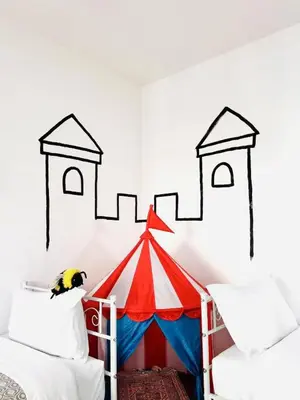 Letto o letti in una camera di Casa Kevin, Venice Mestre车站整套公寓