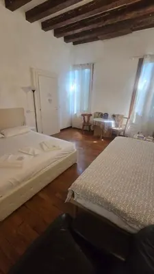 Letto o letti in una camera di Ca' Amore Venezia