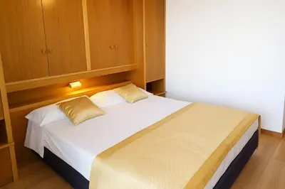 Letto o letti in una camera di Termini Beach Hotel & Suites