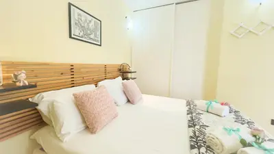 Letto o letti in una camera di Casa Pez by Ca-Sa Check