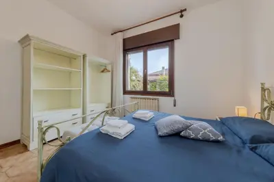 Letto o letti in una camera di MarcoPoloAirport4-Parking-Wifi-Netflix-PrimeVideo