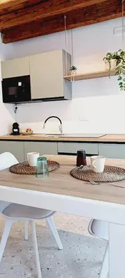 Cucina o angolo cottura di Dimora Muneghette 181 ApartSuite House Chioggia