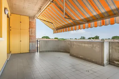 Balcone o terrazza di GuestHost - Comfortable & Bright Apartment Mestre