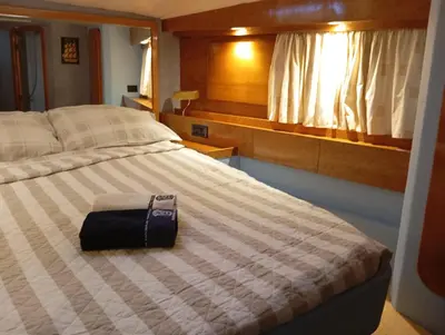 Letto o letti in una camera di Boat4u