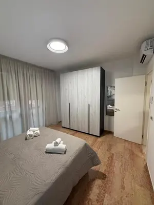 Letto o letti in una camera di Pieno centro