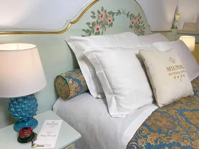 Letto o letti in una camera di Milton Boutique Hotel - Adults Only
