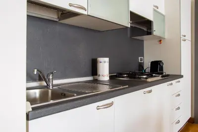 Cucina o angolo cottura di Welc-ōM Marsala Apartment