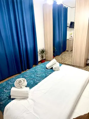 Letto o letti in una camera di Venice Mestre Train Station Apartment