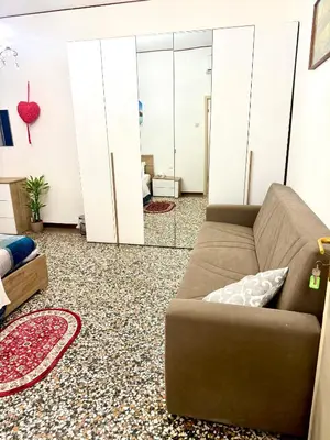 Area soggiorno di Venice Mestre Train Station Apartment