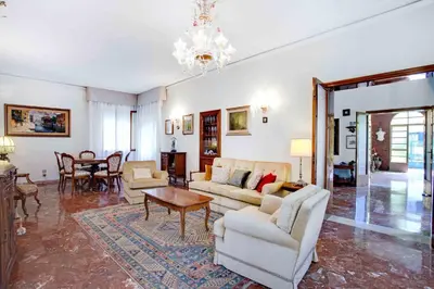 Area soggiorno di Maison Volpi