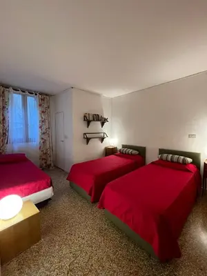 Letto o letti in una camera di Casa al Campo