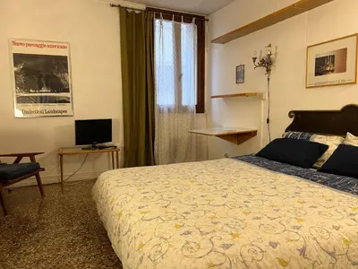 Letto o letti in una camera di Casa al Campo