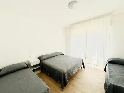Letto o letti in una camera di Verga - 100 m da Piazza Mazzini - Immobil Relax