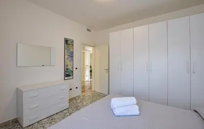 Letto o letti in una camera di Lovely Apartment In Chioggia With Wifi