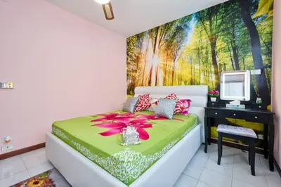 Letto o letti in una camera di Villa jolly venezia