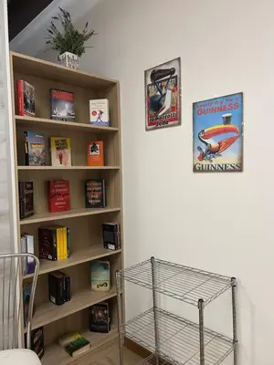 Biblioteca nell'appartamento
