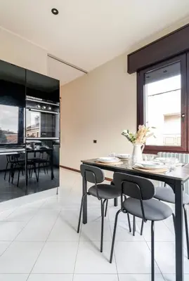Area soggiorno di Venice Shore Apartment