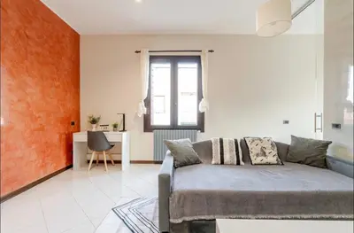 Area soggiorno di Venice Shore Apartment
