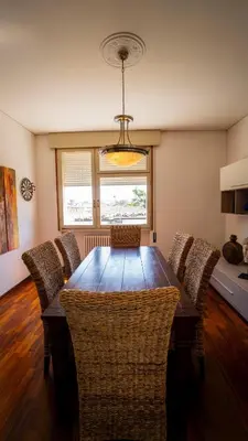 Area soggiorno di Magnolia Apartment - Heart of the Prosecco hills