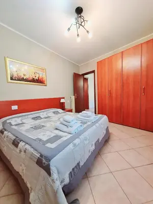 Letto o letti in una camera di Casa Colonna Montegrotto terme