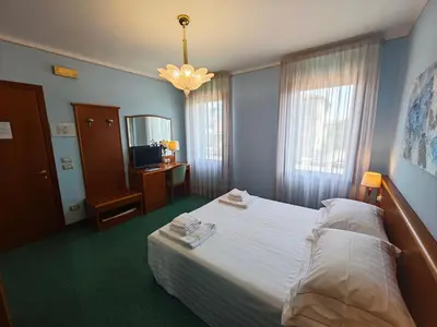 Letto o letti in una camera di Casa Malvina