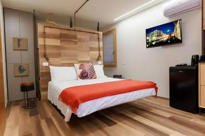 Letto o letti in una camera di LE RIVE Guest House La Ciosà