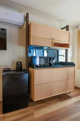 Cucina o angolo cottura di LE RIVE Guest House La Ciosà