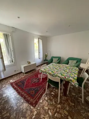 Area soggiorno di Flat in the heart of Lido
