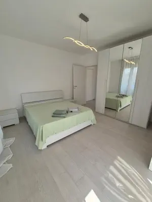 Letto o letti in una camera di La casa di Alessandro