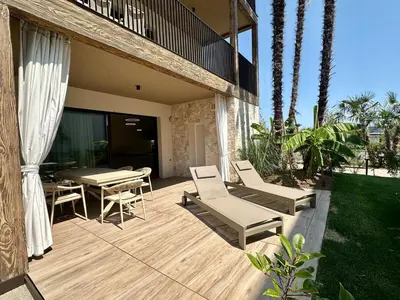 Balcone o terrazza di Caribe Sunset - Large 3 Bedrooms with Caribbean Pool