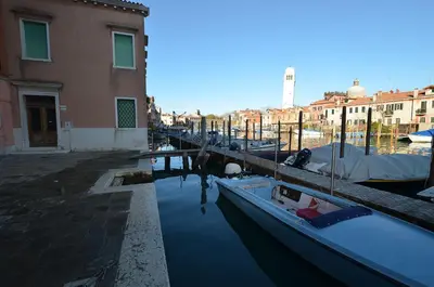 Vista sul fiume nelle vicinanze dell'appartamento