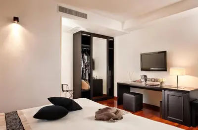 Letto o letti in una camera di Al Tezzon Hotel