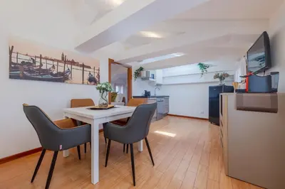 Cucina o angolo cottura di Ca' Spadaria San Marco Family Apartment