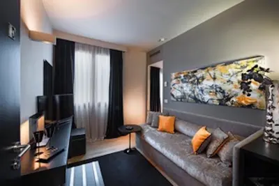 Area soggiorno di Charming House DD724