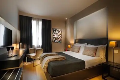 Letto o letti in una camera di Charming House DD724
