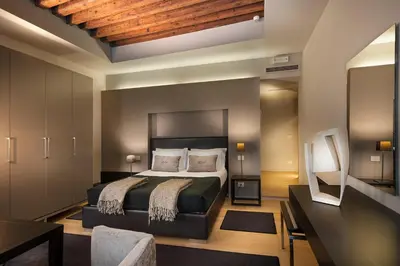 Letto o letti in una camera di Charming House DD724