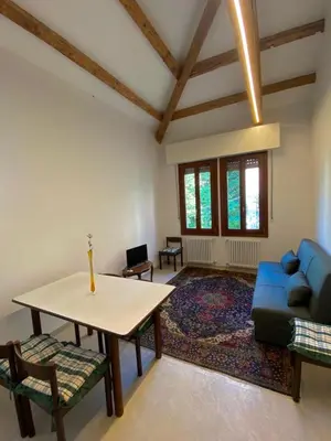 Area soggiorno di Taylors apartment