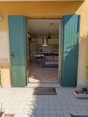 Patio o area all'aperto di Appartamento Primavera