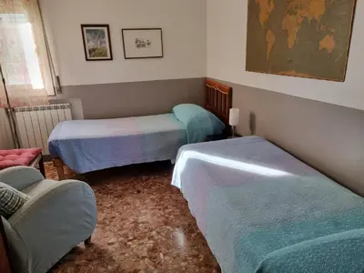 Letto o letti in una camera di 3 rooms amazing sea view beachfront flat BLUE