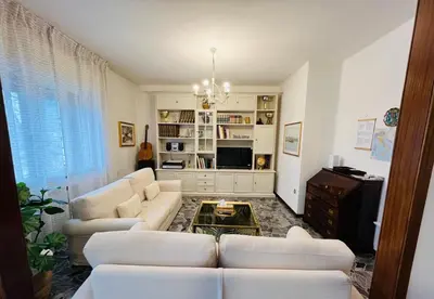 Area soggiorno di Luxury Relax Apartment near Venice Station
