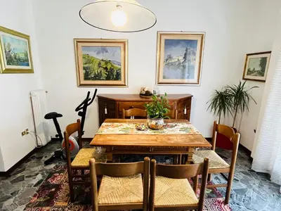 Area soggiorno di Luxury Relax Apartment near Venice Station