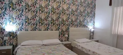 Letto o letti in una camera di Apartment with large Terrace nearby Station, Mestre