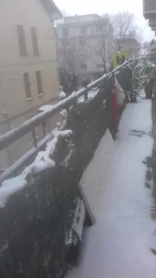 Apartment with large Terrace nearby Station, Mestre durante l'inverno