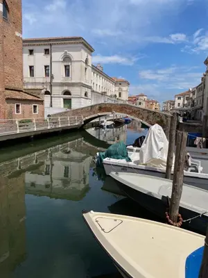 Vista sul fiume nelle vicinanze dell'appartamento