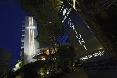 Edificio in cui si trova l'hotel