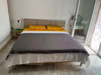 Letto o letti in una camera di VENICE RESIDENCE - Double Room with Private bath in Venice Mestre