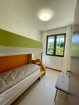 Letto o letti in una camera di Il dado verde
