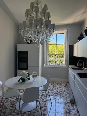 Cucina o angolo cottura di Appartamento nel cuore di Vicenza