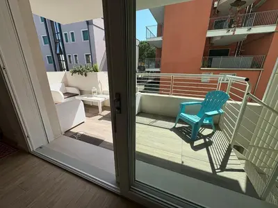 Balcone o terrazza di Laguna Palace - nuovo appartamento vicino al mare