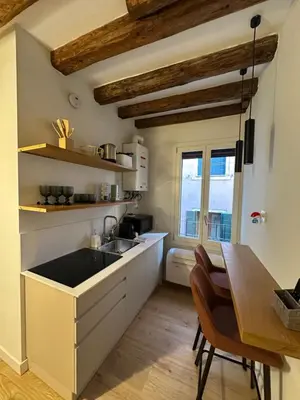 Cucina o angolo cottura di Ca Ducale 2 min da Piazza San Marco e Palazzo Ducale